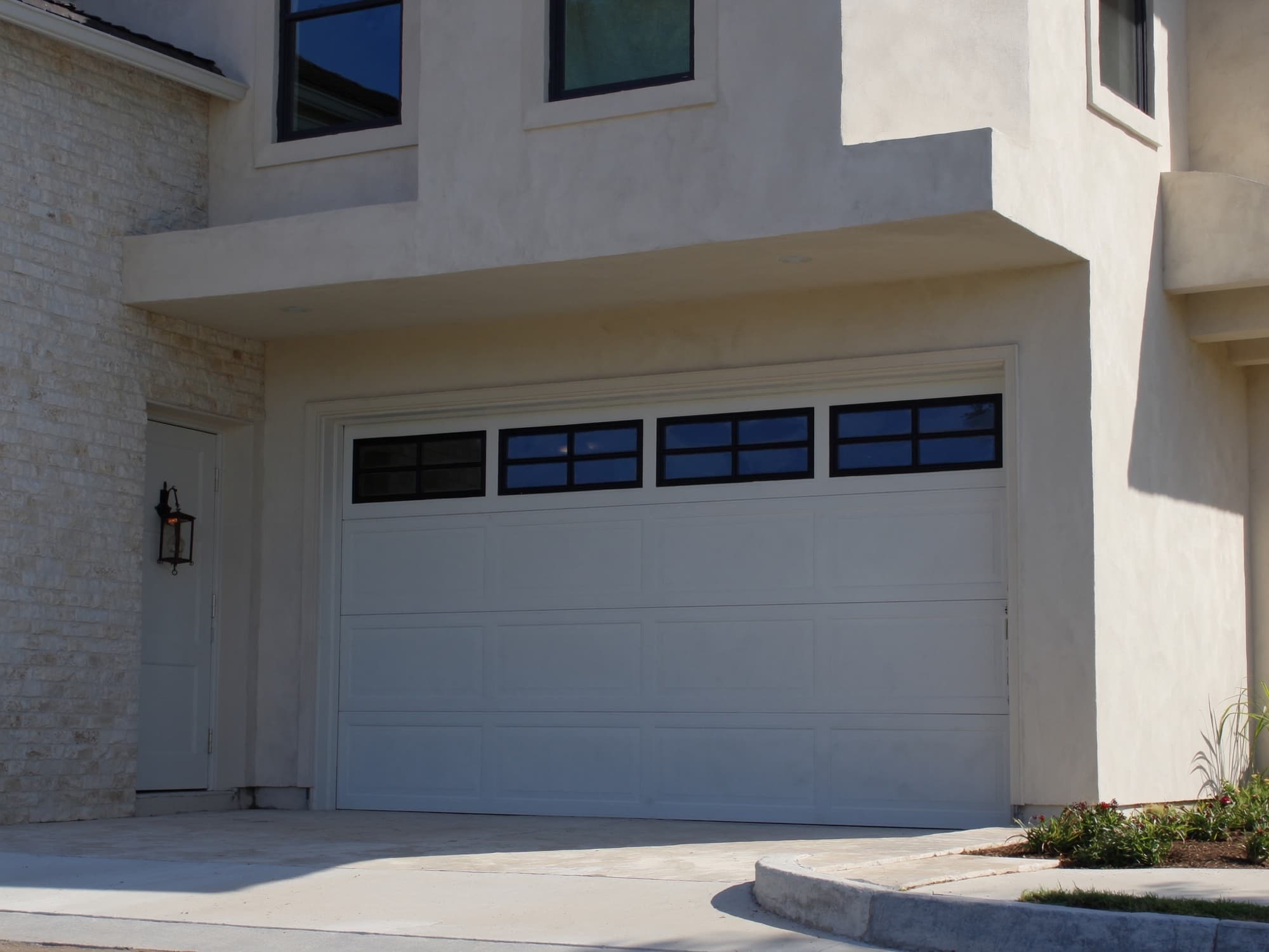 Premium carriage-style residential garage door